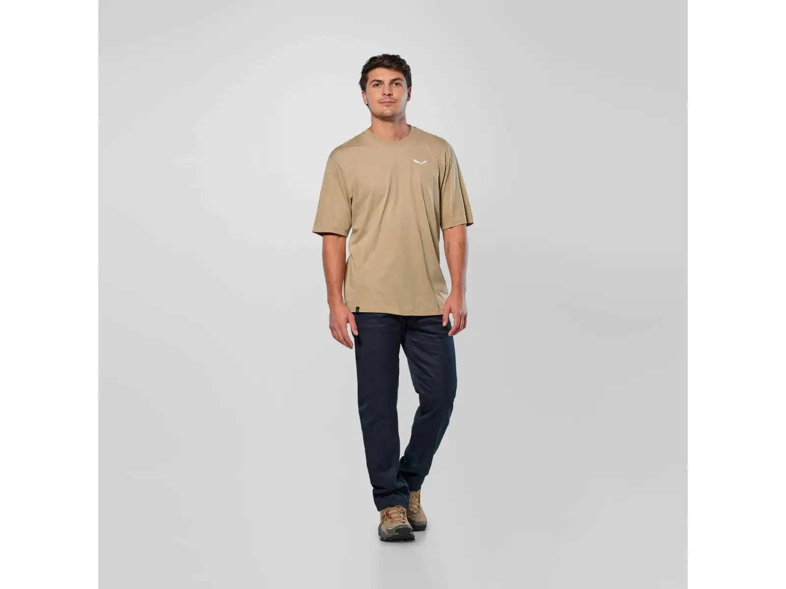 Salewa Eagle Glacier Loose T-shirt Herren T-Shirt Kurzarm Quicksand