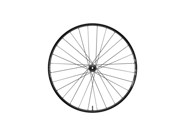 Zipp 101 XPLR Carbon Disc Tubeless CenterLock Vorderrad 12x100 mm in Schwarz.