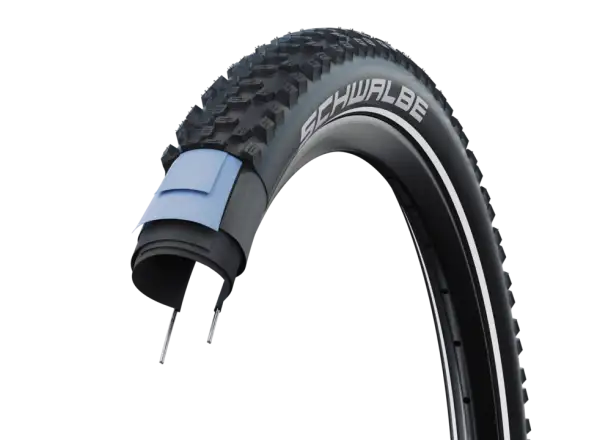 Schwalbe Smart Sam Performance E-25 Addix 29x2,10" MTB Drahtreifen schwarz/reflex