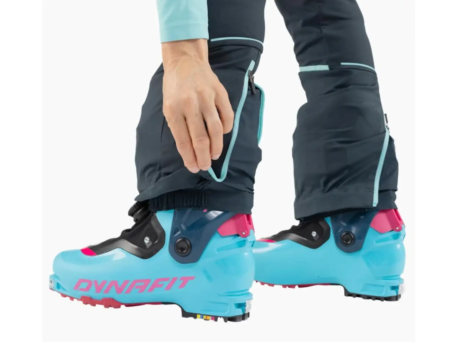 Dynafit Speed Dynastretch Damenhose Black Out/Pink Glo.