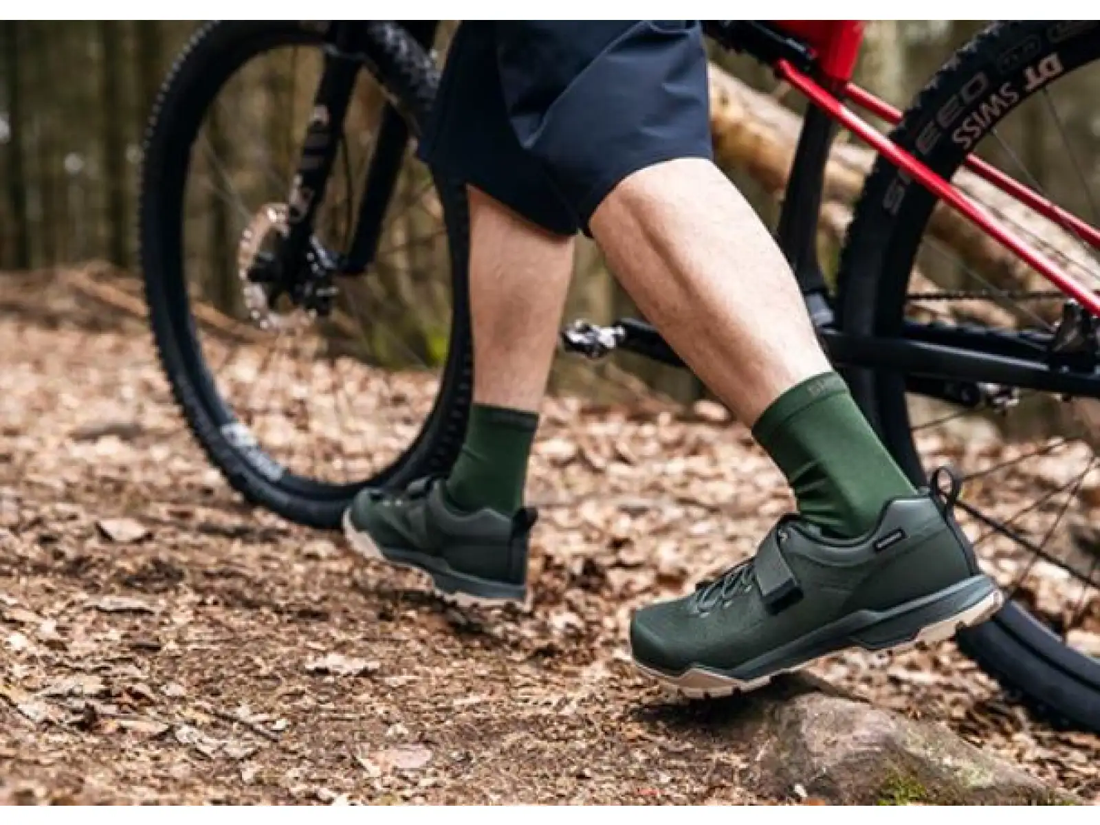 Shimano SH-EX500 Herrenschuhe Grün