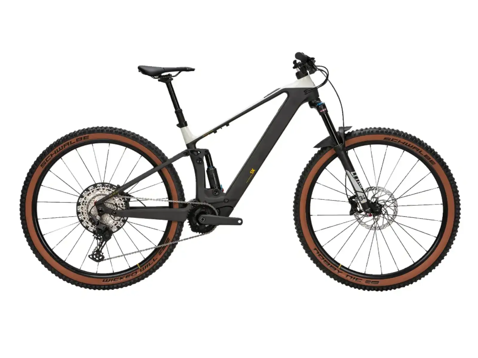 Bulls Sonic EVO AM SX 1 29" 400 Wh Vollgefedertes E-Bike UD Carbon / Light Grey