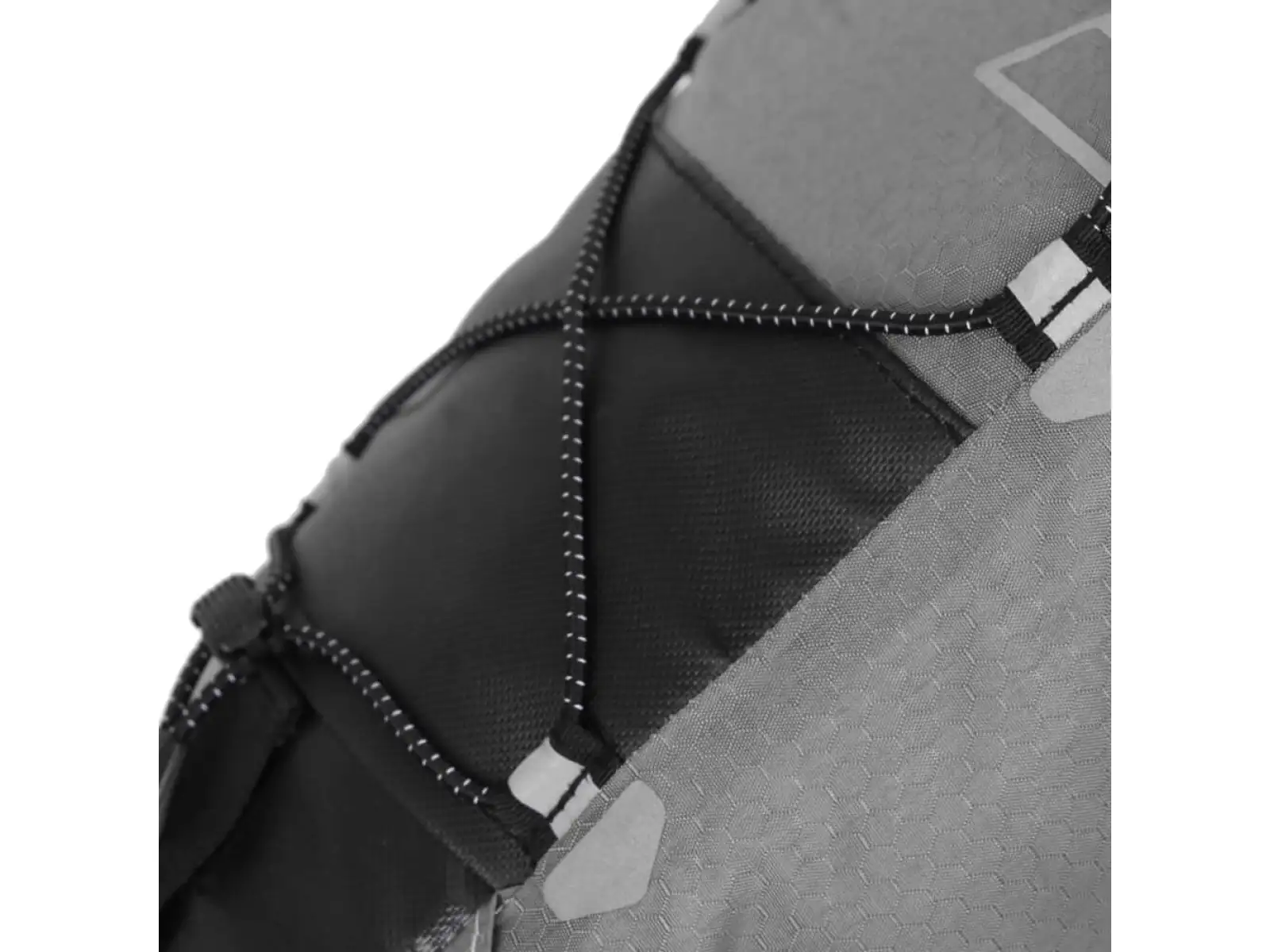 Woho X-Tourning Dry Bag Satteltasche 5-7 l Honeycomb Iron Grau Größe S