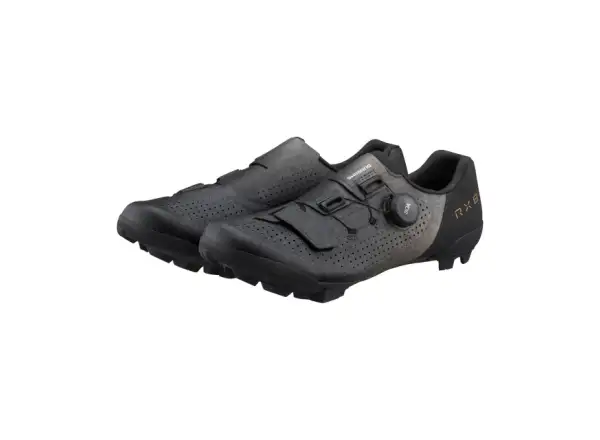 Shimano SH-RX801 Herren Gravel-Schuhe Schwarz
