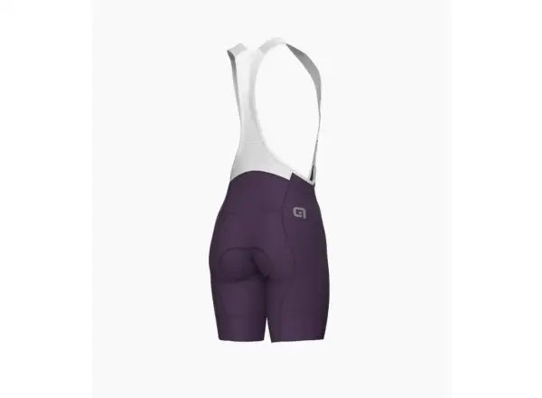 Alé PR-E Magic Colour Damen Shorts mit Latz und Polsterung Bordeaux