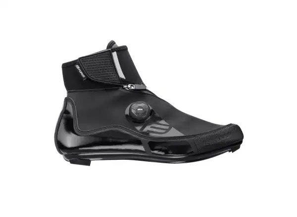 Force Road Glacier Winter Road Bike Schuhe für Herren in Schwarz.