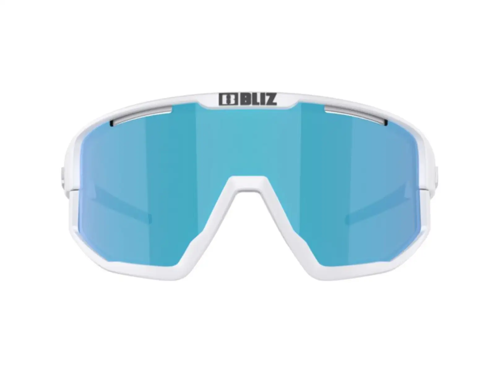 Bliz Fusion Small Brille White/Brown Blue