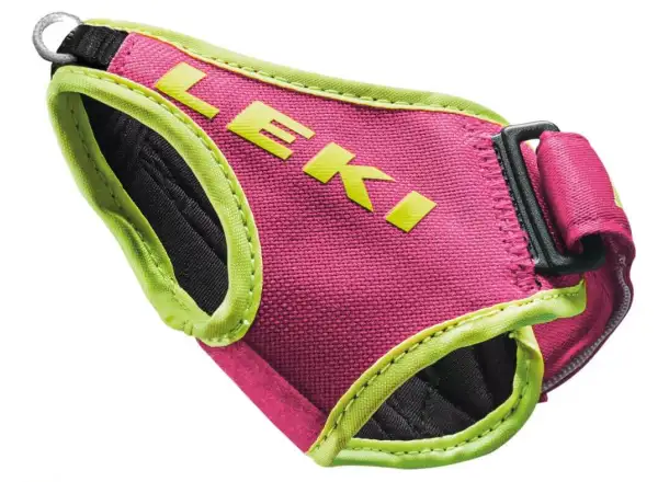 Leki Frame Strap Shark Schlaufen pink/neongelb