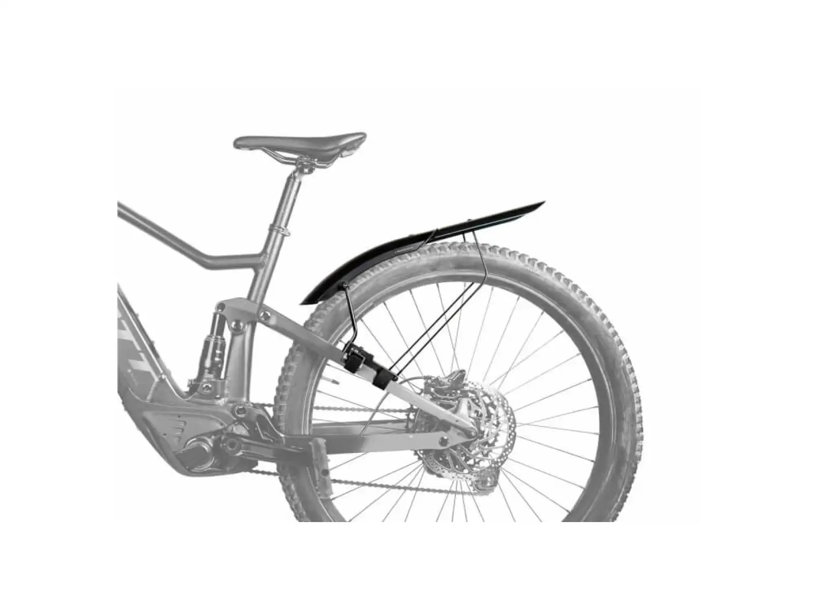 Topeak Tetrafender M1 + M2 26–29" Schutzblech-Set Schwarz