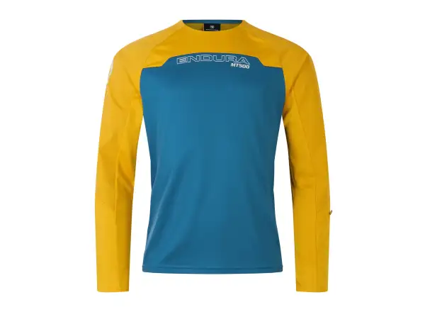 Endura MT500 Burner Langarmshirt Herren Blue Steel
