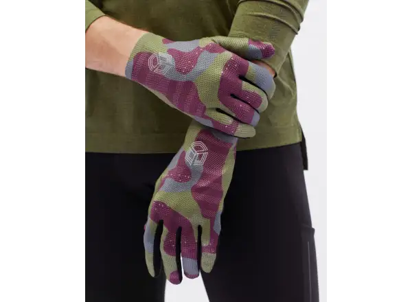 Silvini Saltaro Herrenhandschuhe Pflaume/Olive
