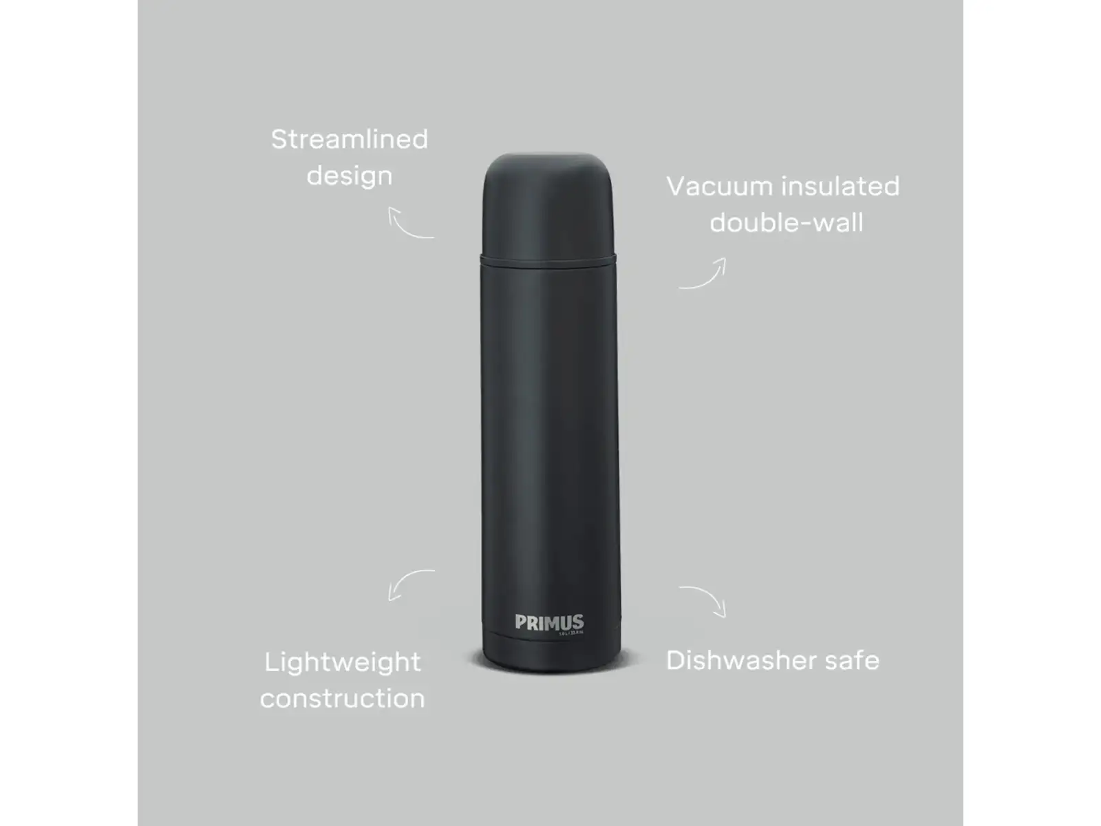 Primus Classic Light Thermosflasche 0,5 l Black