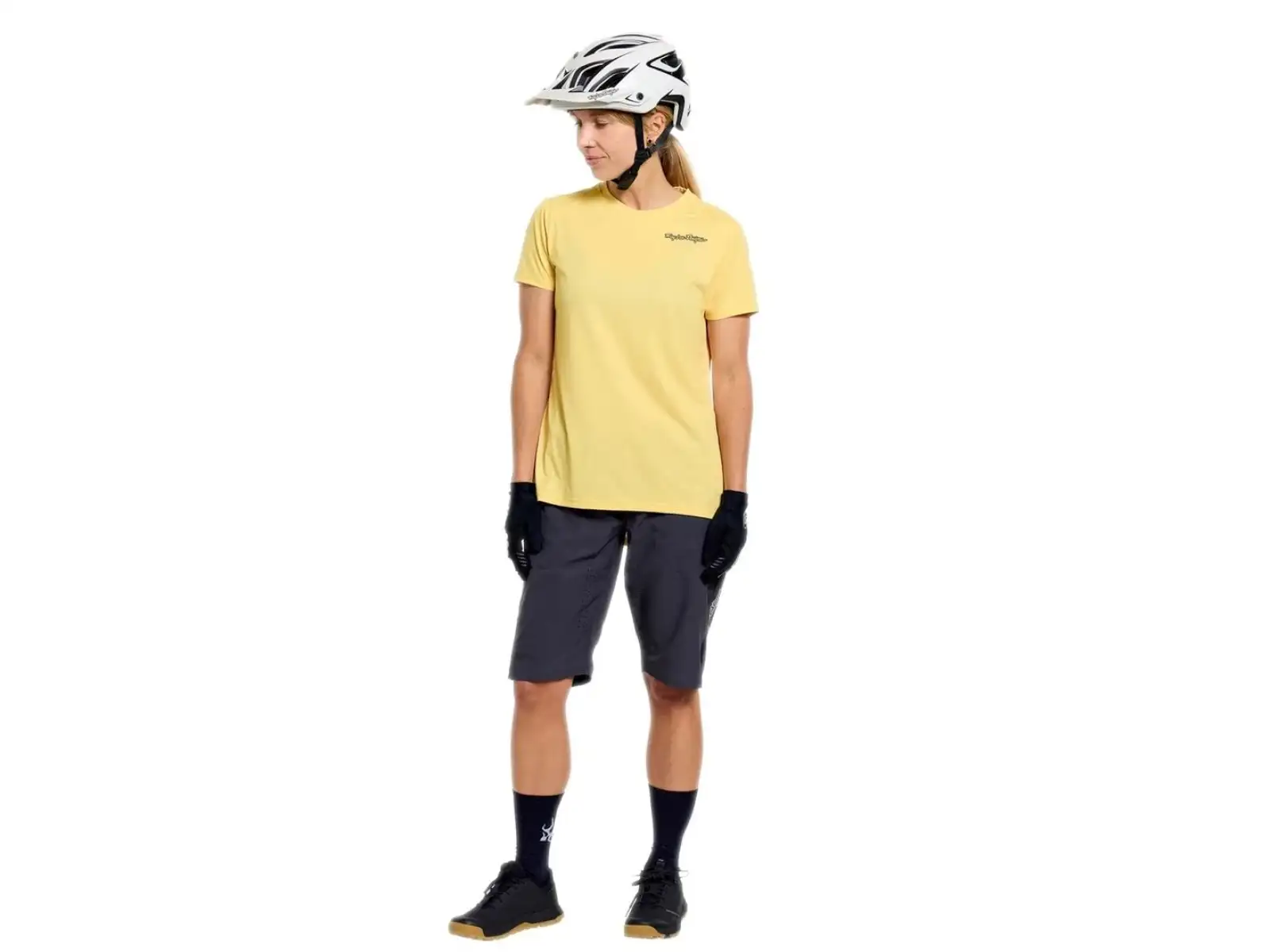 Troy Lee Designa Lilium Pro Damen-Shorts Mono Carbon