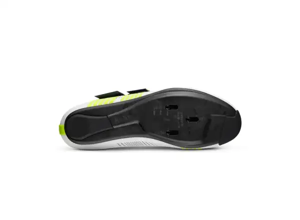 Fizik Vento Powerstrap Aerowave Herren Rennradschuhe Movi Yellow/White