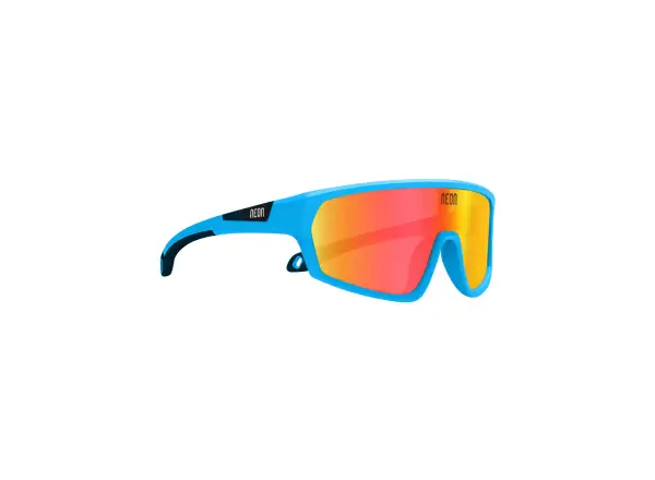 Neon Loop Brille Cyan Mirror Red Cat 3