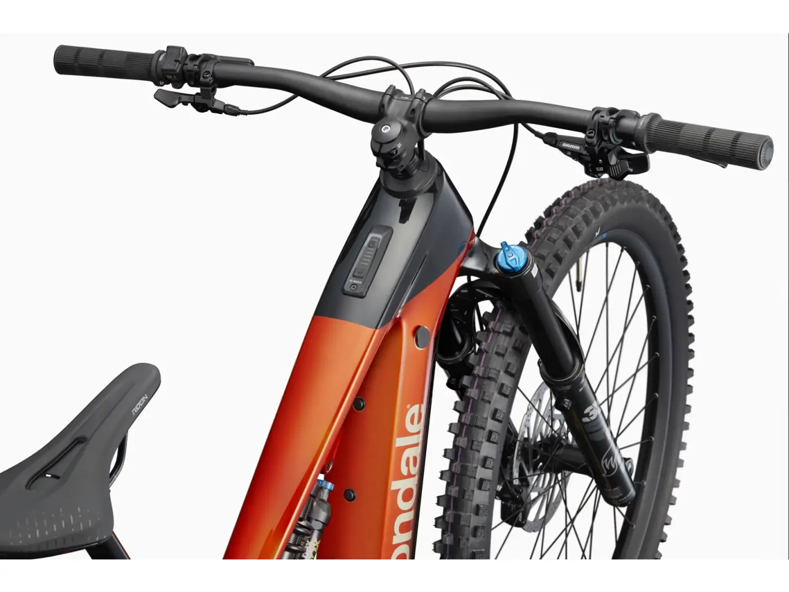 Cannondale Moterra Carbon LT 1 vollgefedertes E-Bike Fire Orange (FOR)
