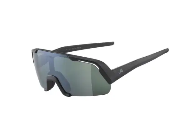 Alpina Rocket Youth Q-Lite Kinderbrille Black Matt / Mirror Silver