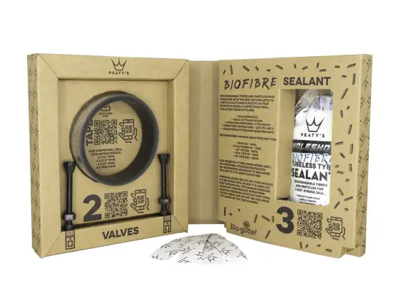 Peatys Holeshot Tubeless Umbaukit für Straße und Schotter - Band 21 mm.
