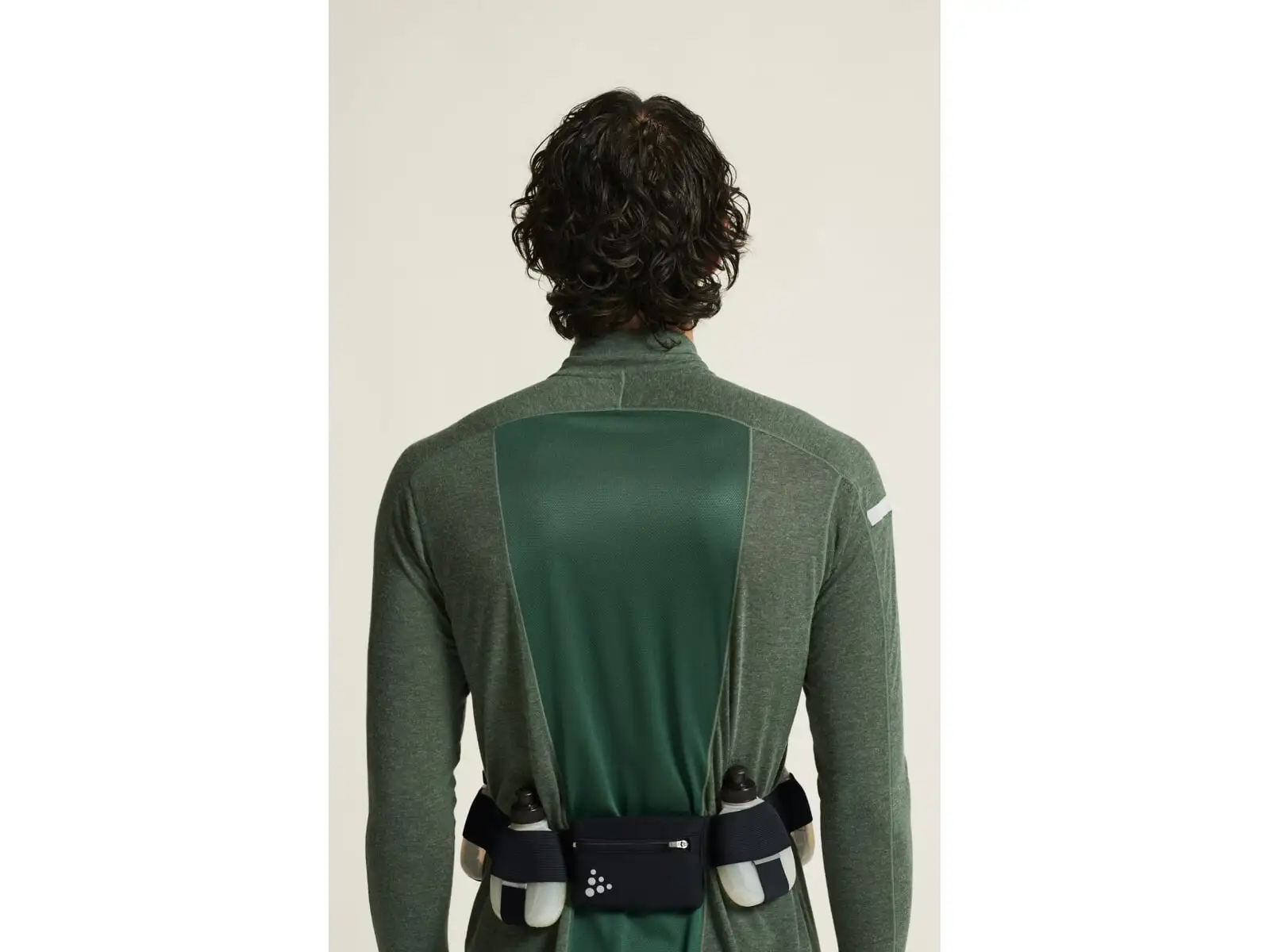 Craft ADV SubZ Wool Herren Laufshirt Langarm grün