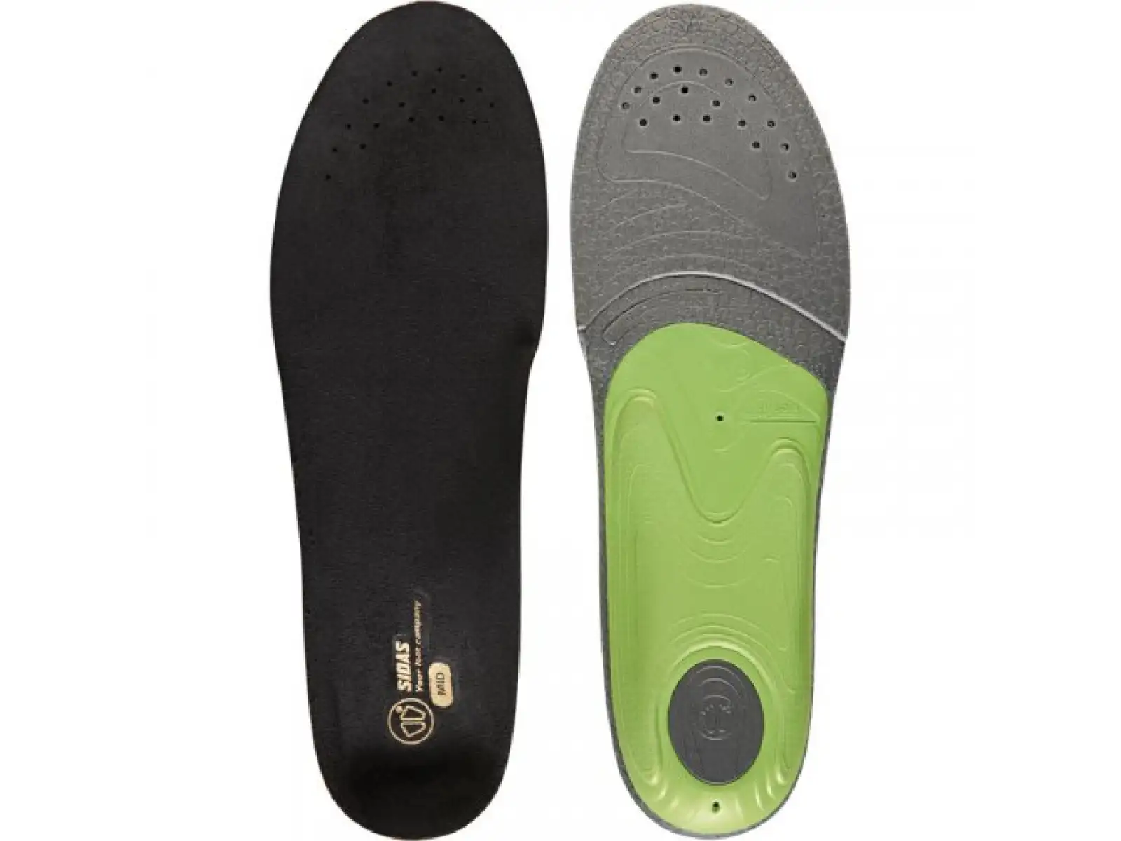 Sidas 3Feet Slim Mid Einlegesohlen für mittlere Fußgewölbe 1 Paar