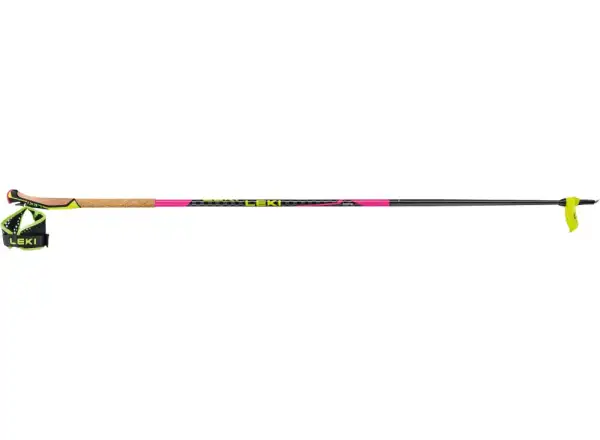 Leki Mezza Race Skistöcke Neon Pink/Schwarz/Neon Gelb