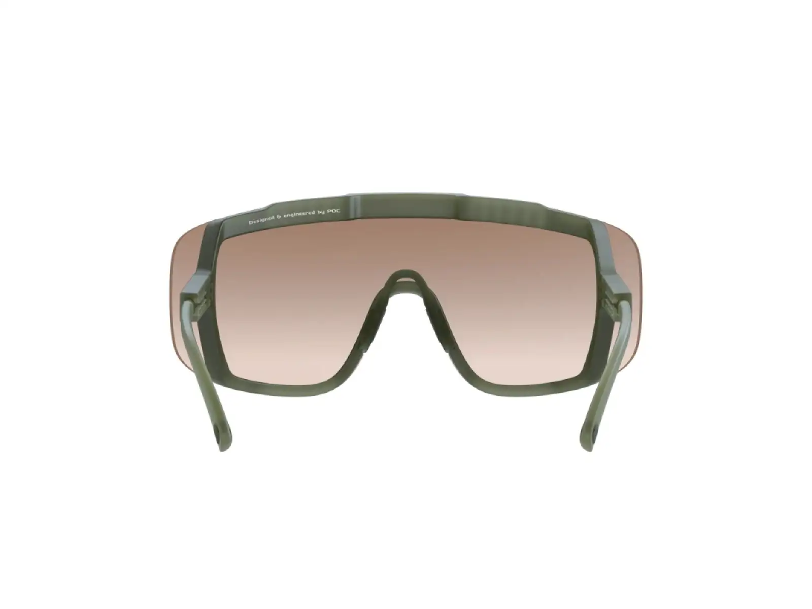 POC Devour Fahrradbrille Epidote Green Translucent