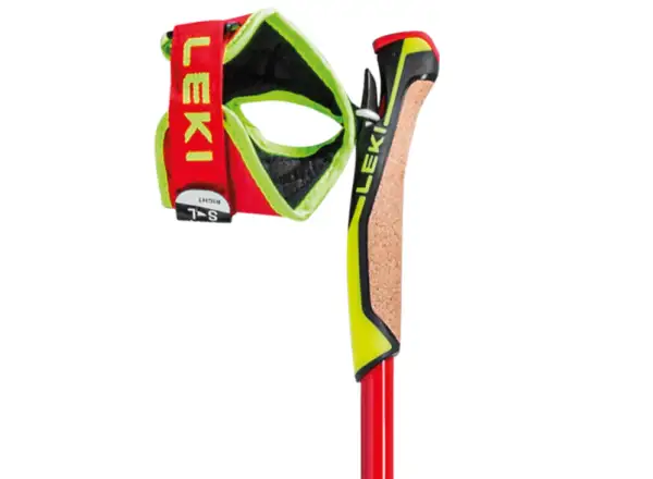 Leki PRC 750 Langlaufstöcke bright red/neon yellow/black