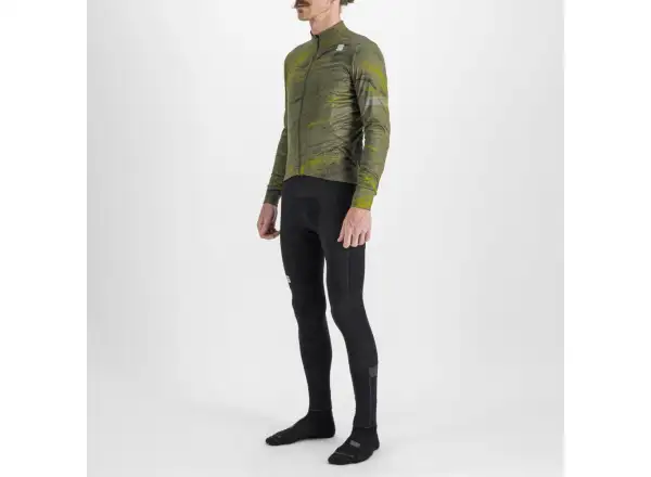 Sportful Cliff Supergiara Herren Langarmtrikot beetle guacamole black