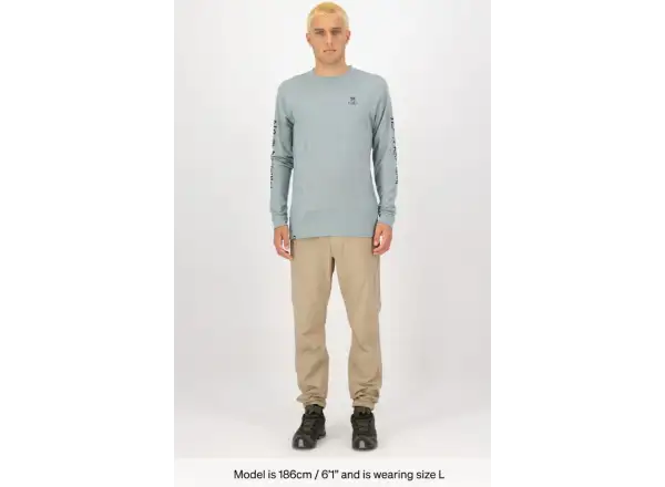 Mons Royale Icon Merino Classic Herren Langarmshirt Dew