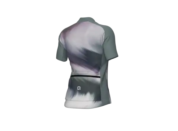 Alé Off Road Gravel Monsone Damen Radtrikot Kurzarm Grün
