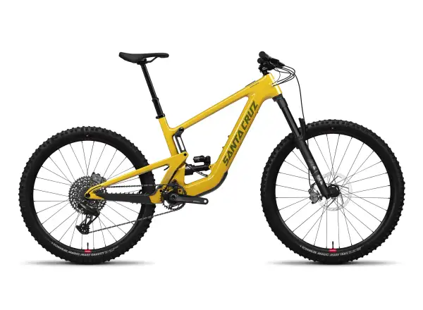 Santa Cruz Heckler SL 1 C Stout Vollgefedertes E-Bike Gloss Mustard Yellow