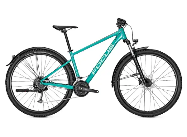 Focus Whistler 3.6 EQP DI 29" Mountainbike Blau Grün