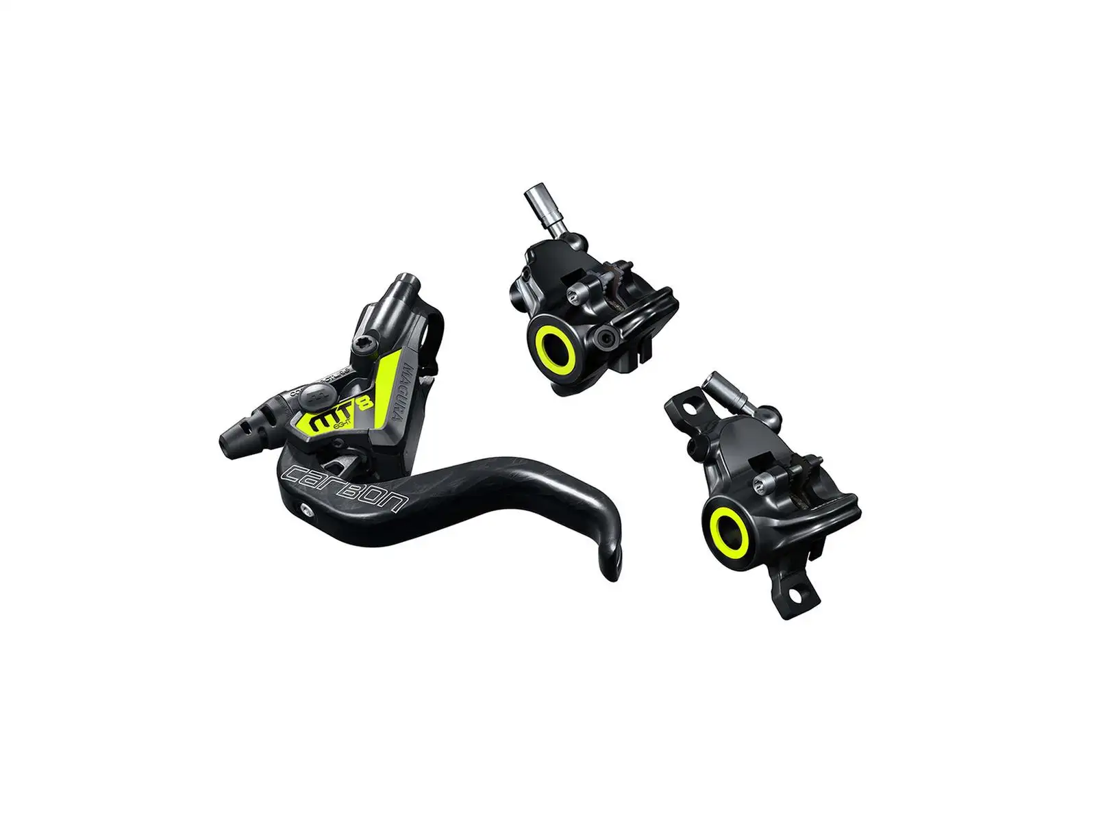 Magura MT8 SL 1-Finger HC-Carbon PM FM Set Vorder- und Hinterradbremse