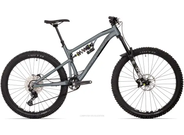 Rock Machine Blizzard 50-297 matte grey/black 29"/27,5" Mountainbike