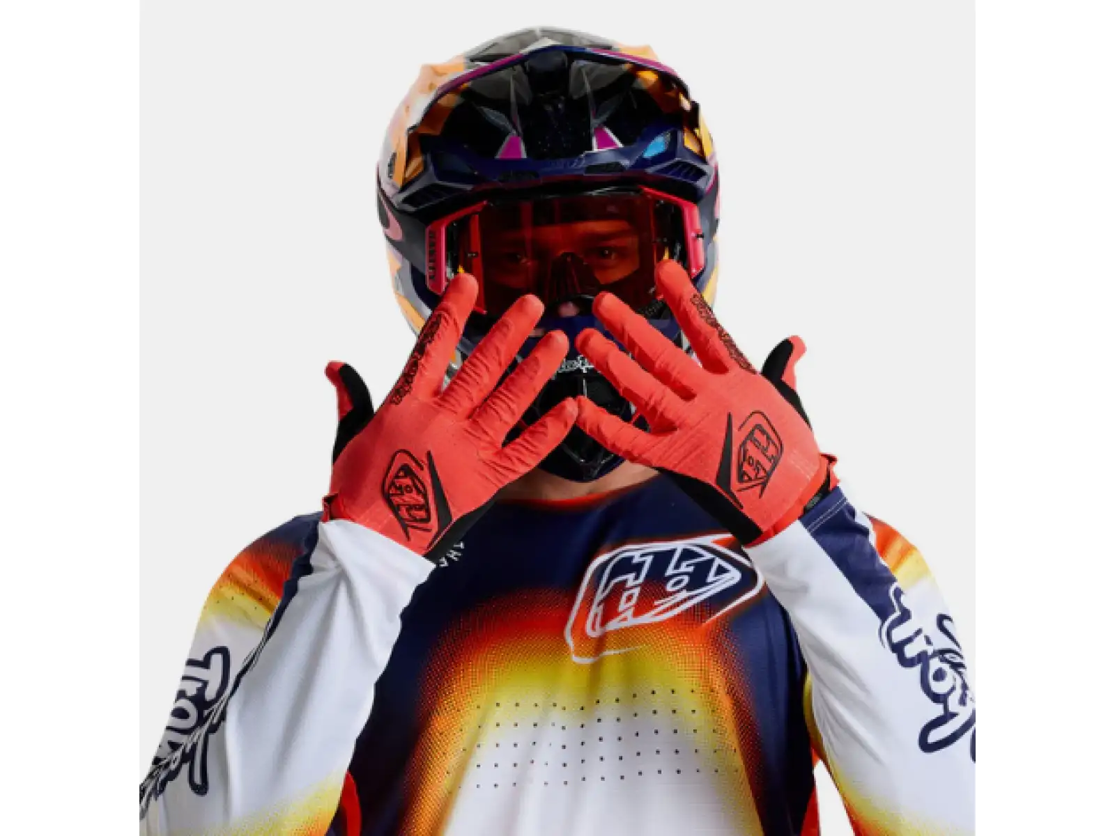 Troy Lee Designs Air Mono Handschuhe Orange