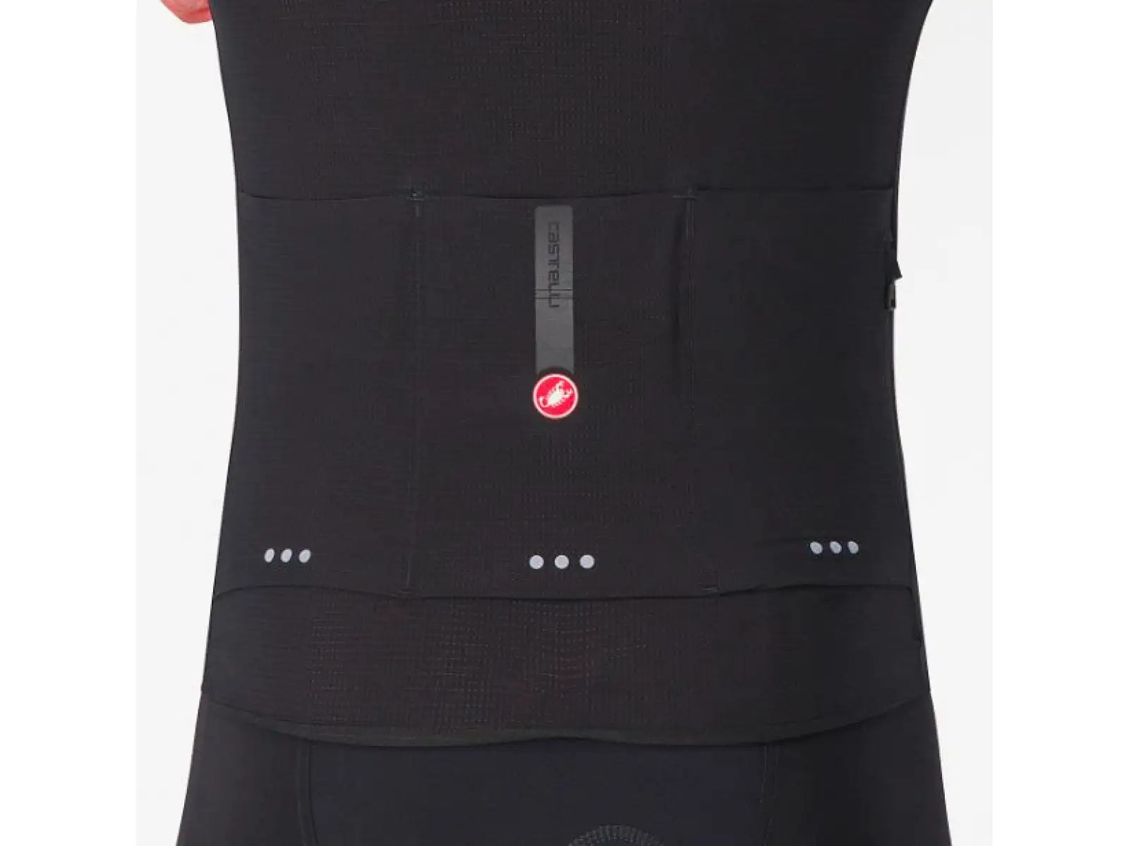 Castelli Premio Evo Herren Trikot Kurzarm Light Black
