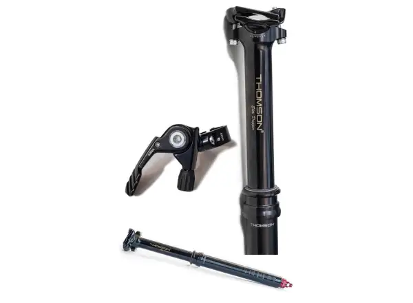 Thomson Covert Dropper Teleskop-Sattelstütze 27,2x100 mm Schwarz