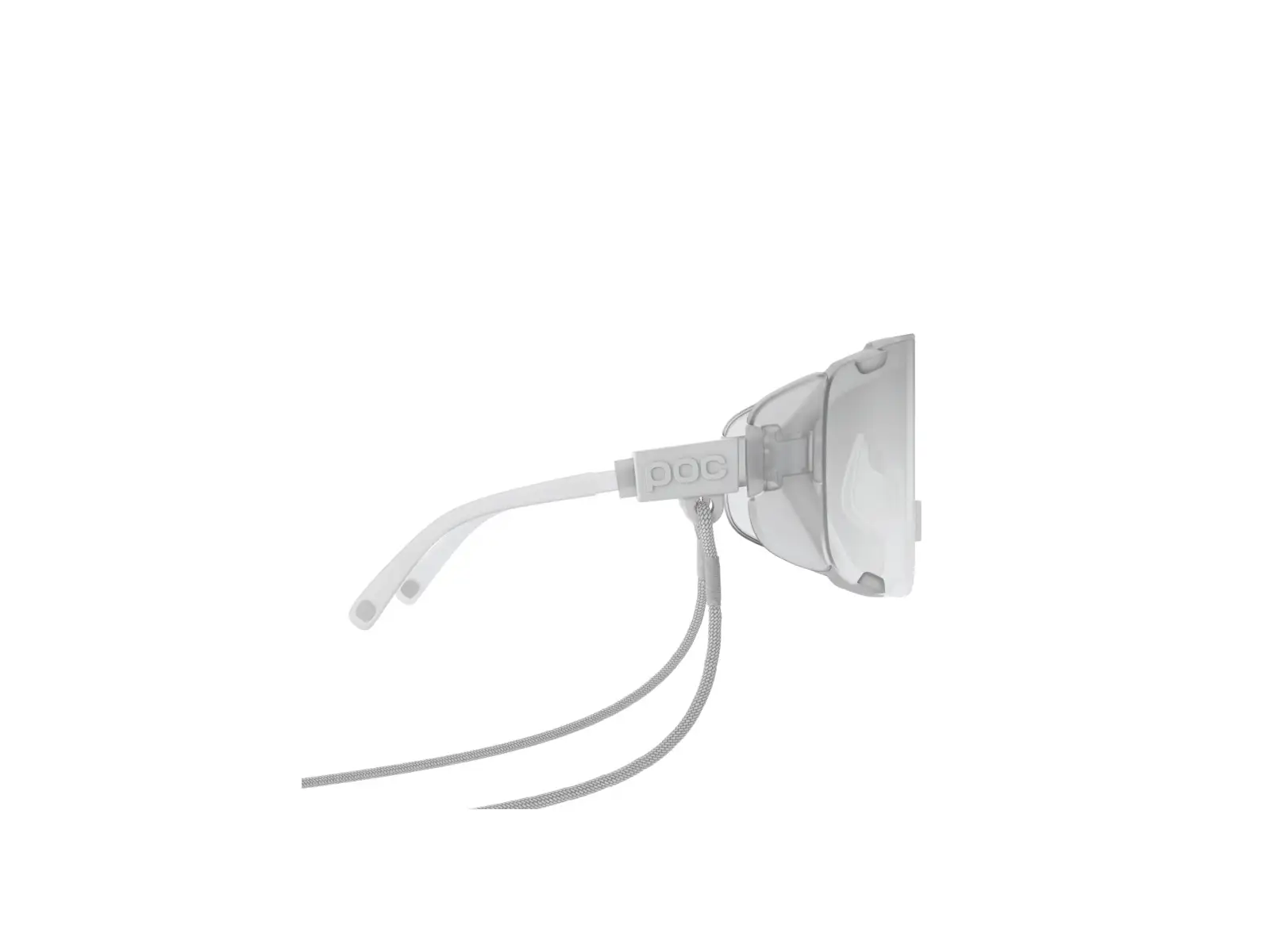 POC Devour Ultra + Sonnenbrille Transparent Crystal/Clear