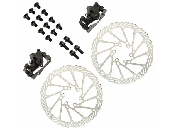 Max1 Scheibenbremsen mit INTL 160mm Bremsscheiben (Set)