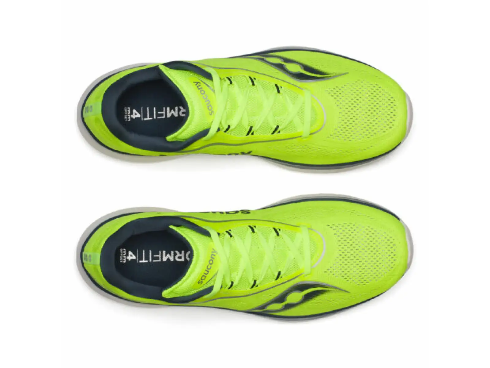 Saucony Kinvara 15 Herrenlaufschuhe Citron Navy
