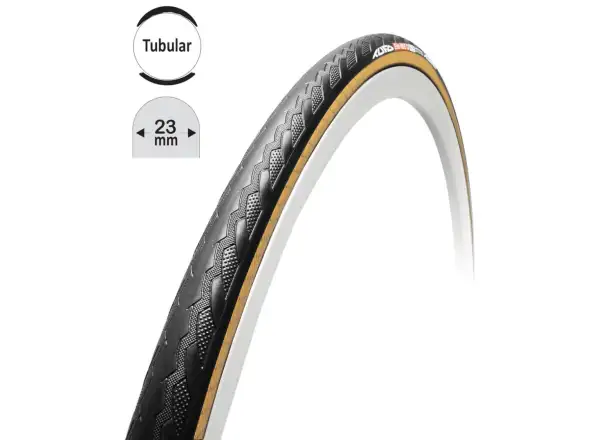 Tufo Elite Ride 23 Straßenreifen 28"/23 mm schwarz/beige