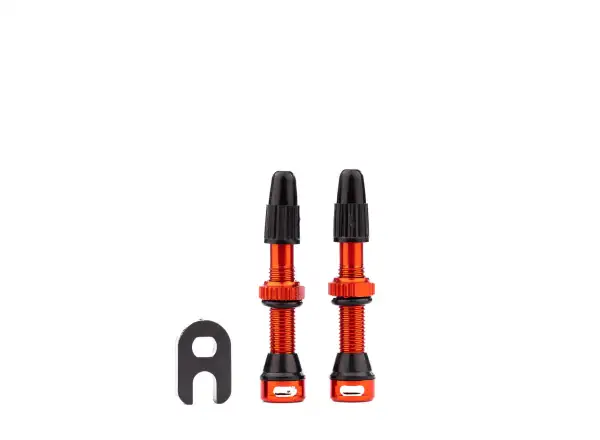 Tune Ventil 35mm Alu UST Ventil 2 Stück Rot