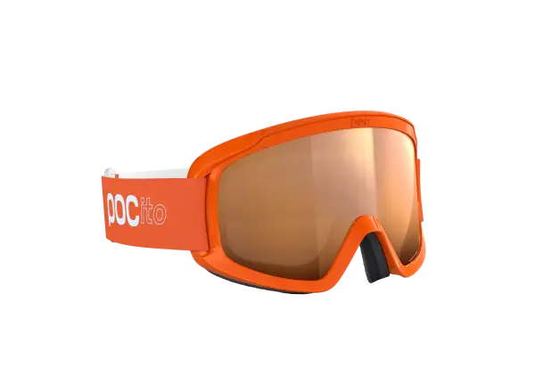 POCito Opsin Kinder Skibrille Fluorescent Orange/Partly Sunny Light Orange