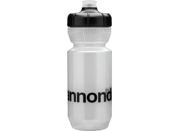 Cannondale Gripper Logo Flasche 0,6 l Transparent/Schwarz