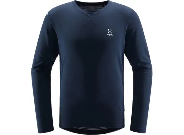 Haglöfs L.I.M Mid Roundneck Herren Langarmshirt Dunkelblau