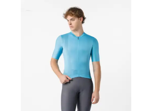 Castelli Espresso 2 Herren-Trikot Kurzarm Neon Cobalt