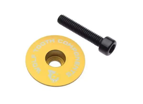 Wolf Tooth Ultralight Steuersatzkappe Gold