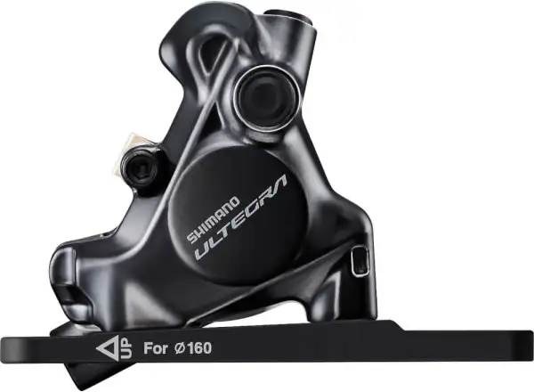 Shimano Ultegra BR-R8170 Vorderer Scheibenbremssattel Flat Mount L03A Polymer-Beläge + Kühlung