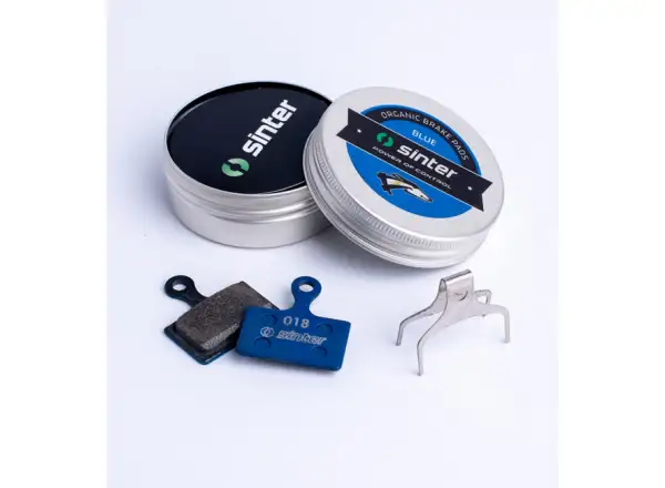 Sinter Shimano K Typ Bremsbeläge Polymer Blau