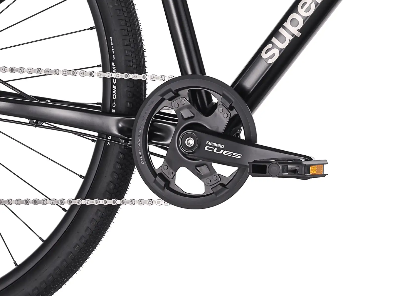 Superior Blox 6.4 Stadtfahrrad mattschwarz